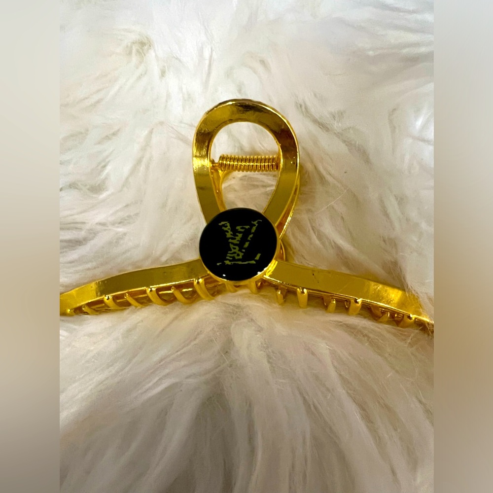 COPY - Metal LV authentic embossed hair clip! Be the one they talk about!